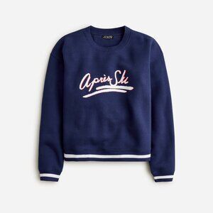 J. Crew Heritage Fleece Après-Ski Graphic Sweatshirt